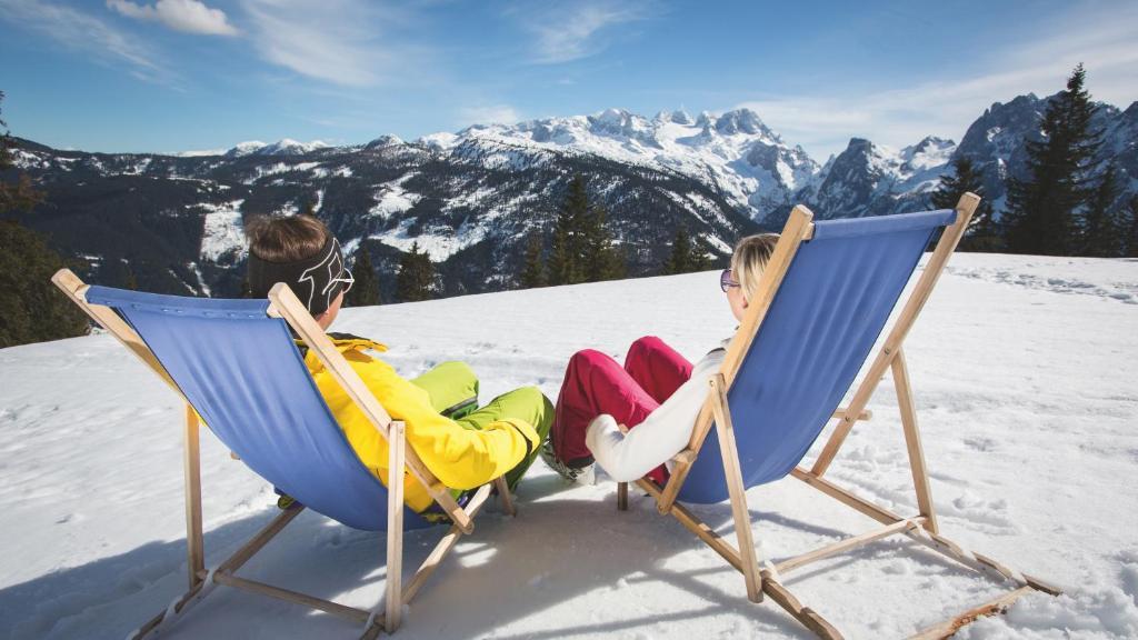 Dachstein West Hotel Gmbh-Kirchenwirt Russbach รุสบาค อัม พาสเกอชุตต์ ภายนอก รูปภาพ